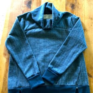 Avia Oversized Cowl Neck Sweat Shirt-Small